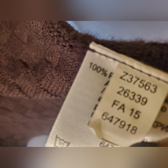 Venus brown poncho - Picture 7 of 8